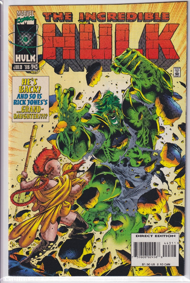 INCREDIBLE HULK (1962) #443 NM-