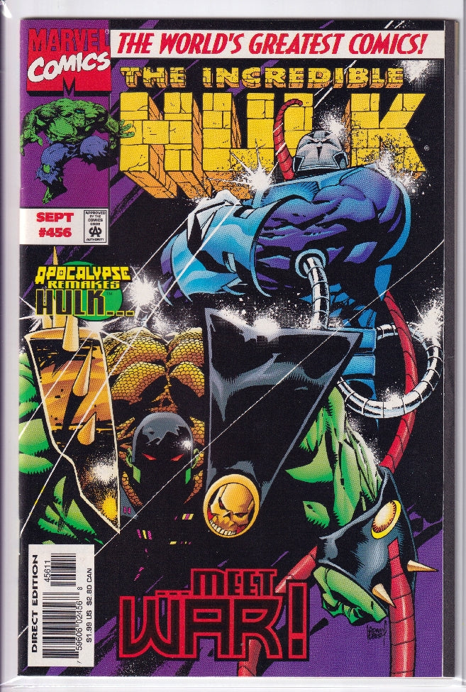 INCREDIBLE HULK (1962) #456 NM-