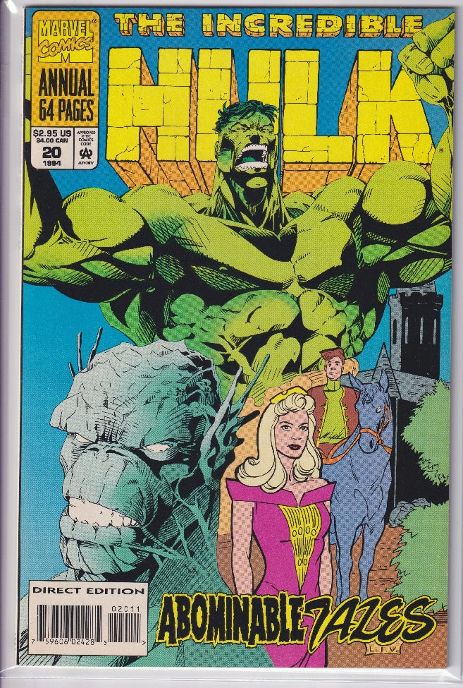 INCREDIBLE HULK (1962) ANNUAL #20 NM-