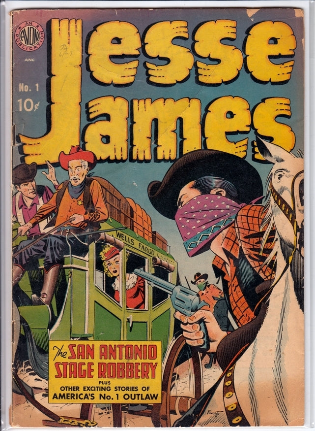 JESSE JAMES (1950) #1 VG