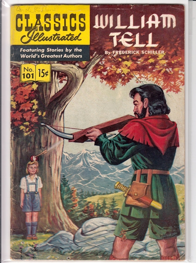 CLASSICS ILLUSTRATED #101 VG