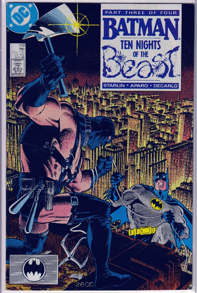 BATMAN (1940) #419 VF-
