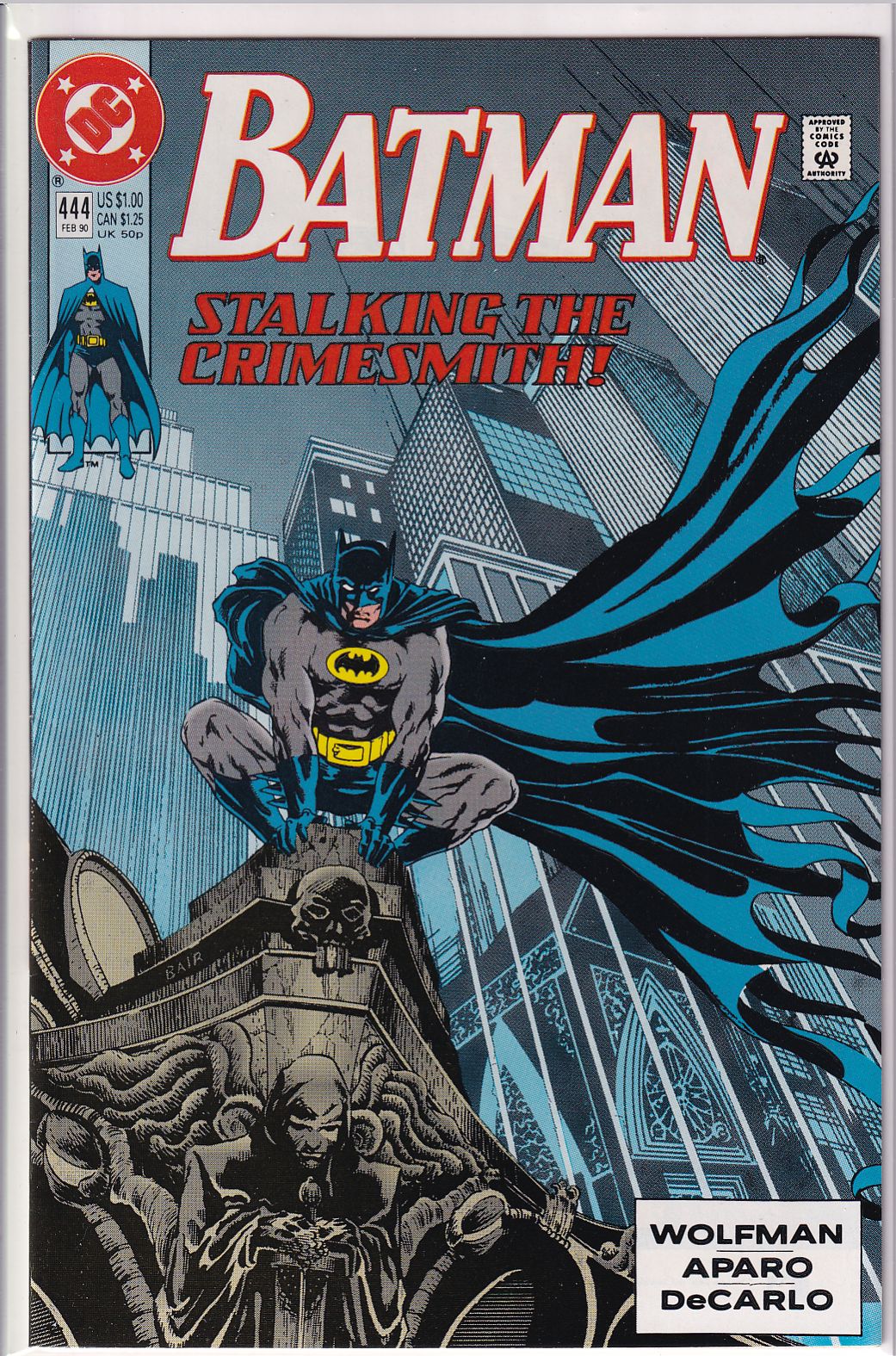 BATMAN (1940) #444 NM-