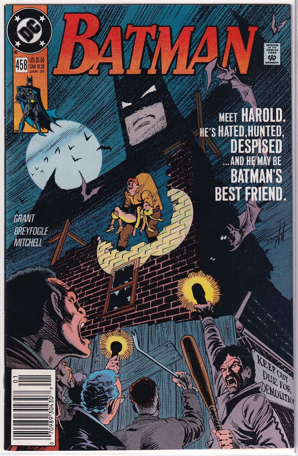 BATMAN (1940) #458 FN/VF