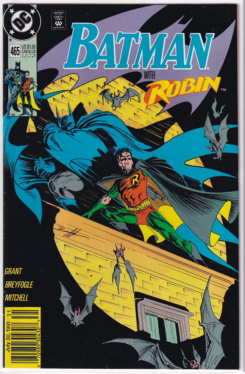 BATMAN (1940) #465 VF-