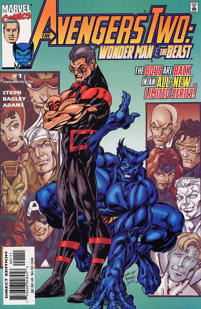 AVENGERS TWO WONDER MAN AND BEAST -SET- (#1 TO #3)