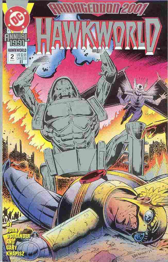 HAWKWORLD ANNUAL #2 2ND PRINTING