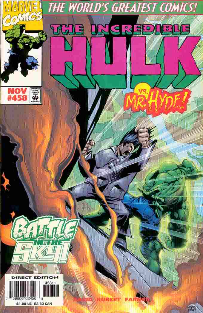 INCREDIBLE HULK (1962) #458 NM-