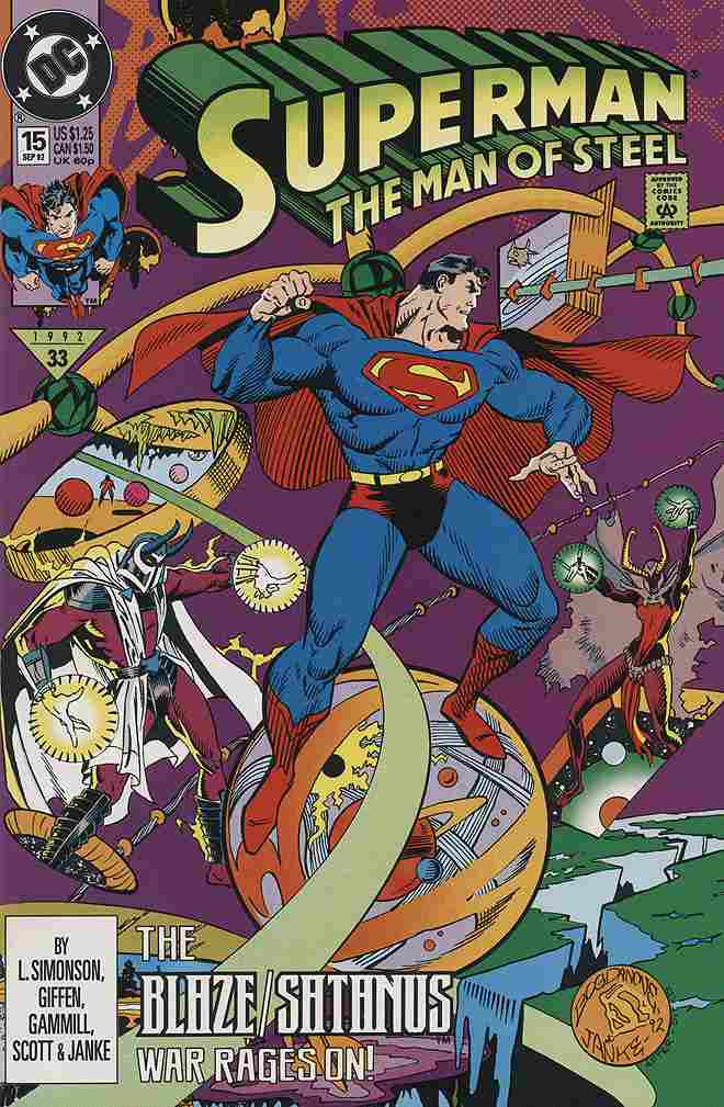 SUPERMAN THE MAN OF STEEL #015
