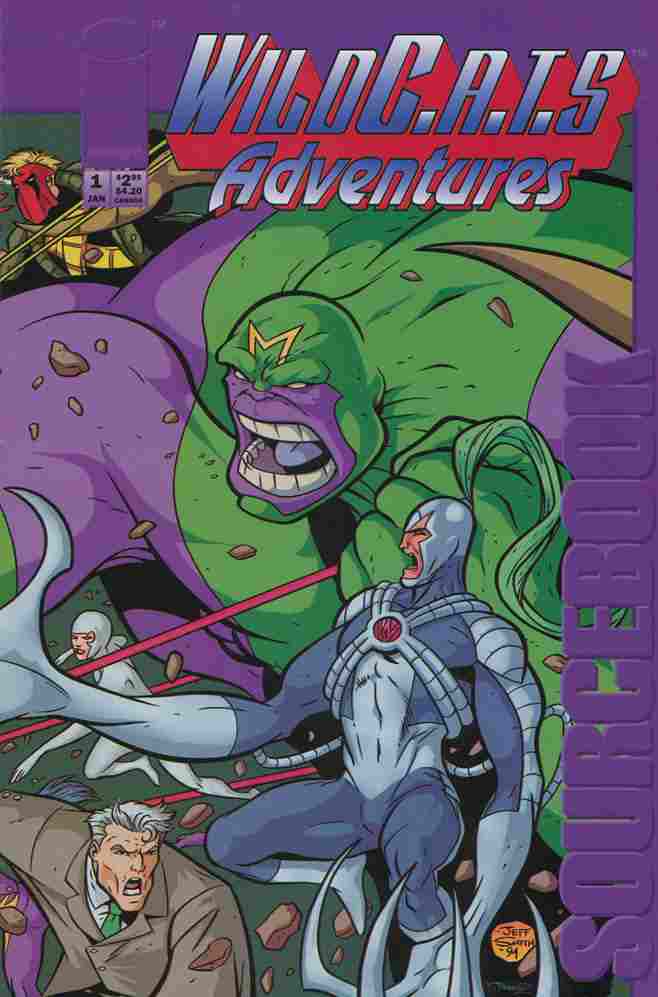 WILDC.A.T.S ADVENTURES SOURCEBOOK #1