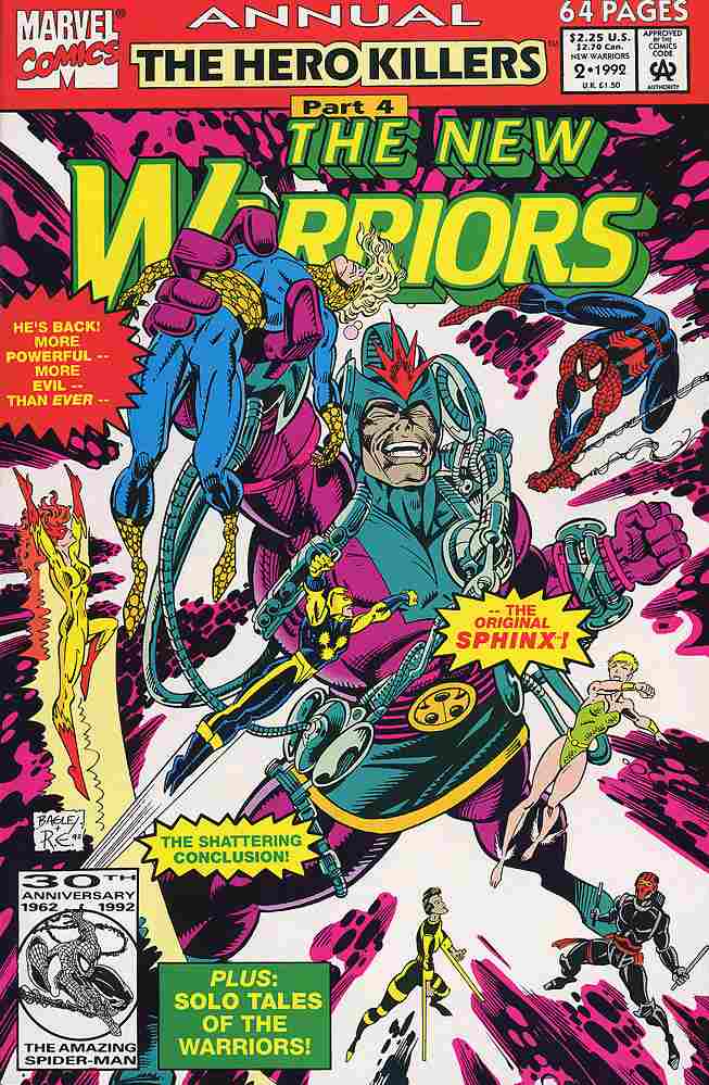 NEW WARRIORS, THE ANNUAL #2