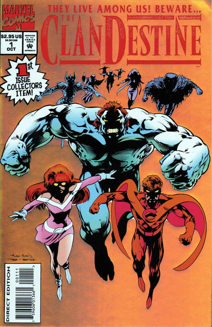 CLANDESTINE (1994) -SET- (#1 TO #12)