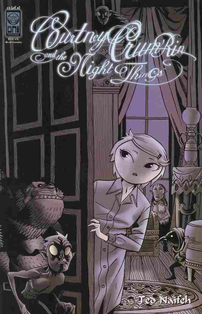 COURTNEY CRUMRIN AND THE NIGHTTHINGS -SET- (#1 TO #4)