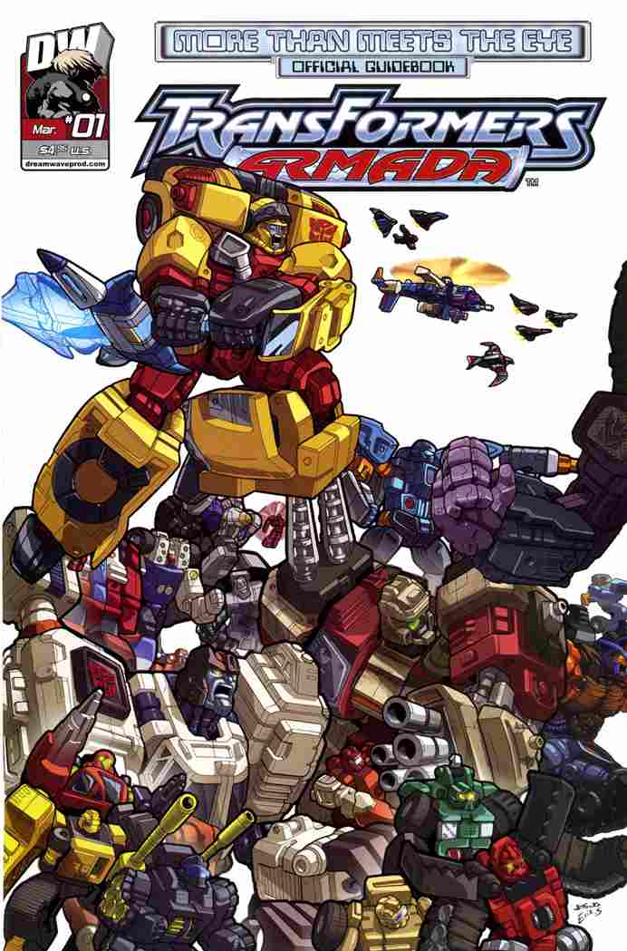 TRANSFORMERS ARMADA MORE THAN MEETS EYE 1 GUIDEBOOK