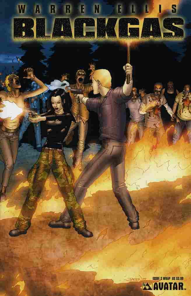 WARREN ELLIS BLACK GAS WRAPAROUND #3