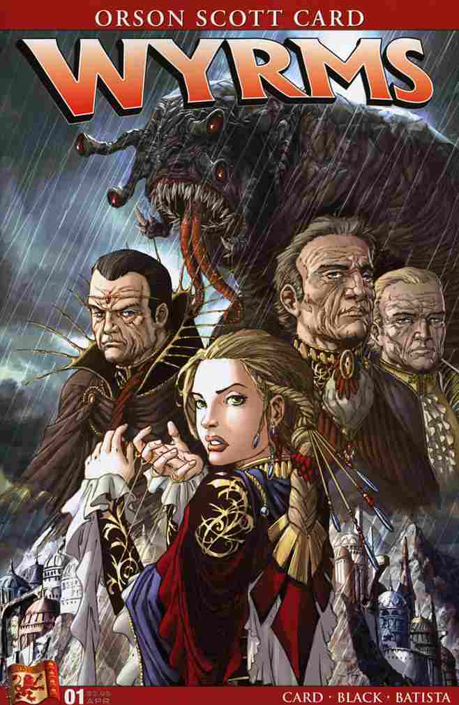 ORSON SCOTT CARD WYRMS #1 2ND PRINTING