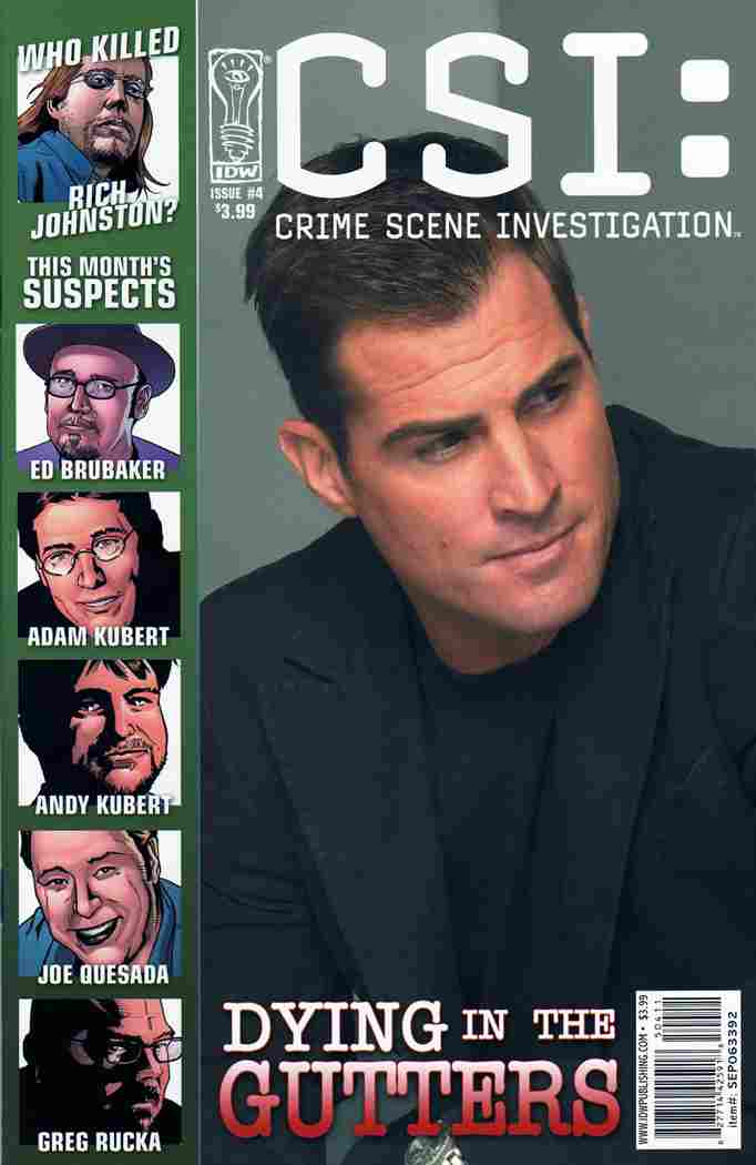 CSI DYING IN THE GUTTERS #4