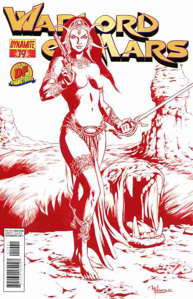 WARLORD OF MARS #19 RISQUE EXC CVR