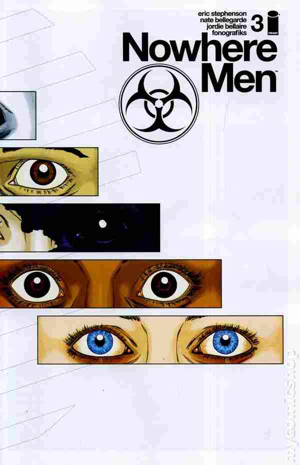 NOWHERE MEN #3 2ND PTG