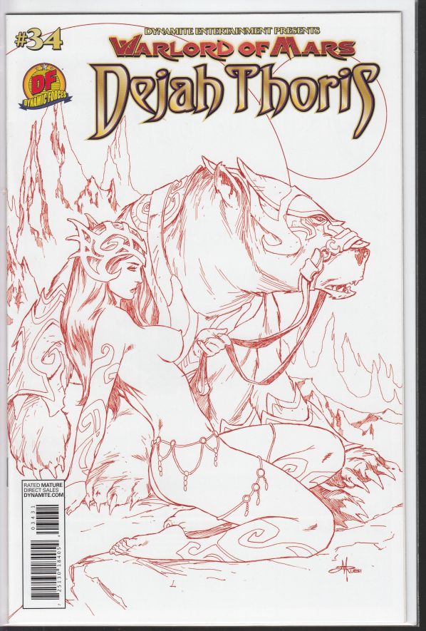 WARLORD OF MARS DEJAH THORIS #34 CVR E