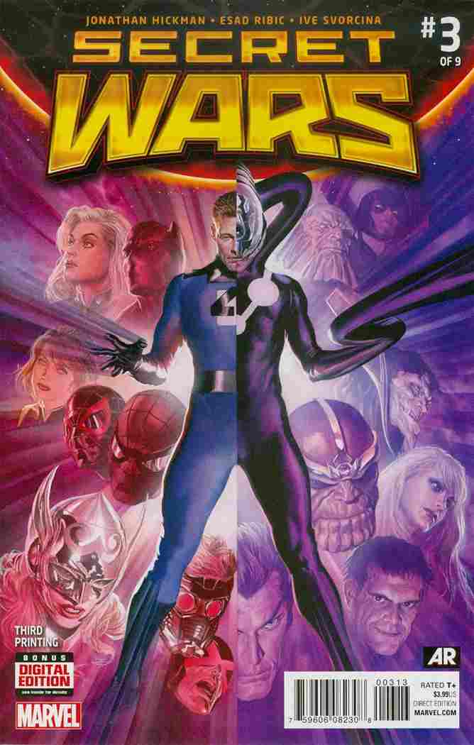 SECRET WARS #3 (OF 8) ROSS 3RD PTG VAR