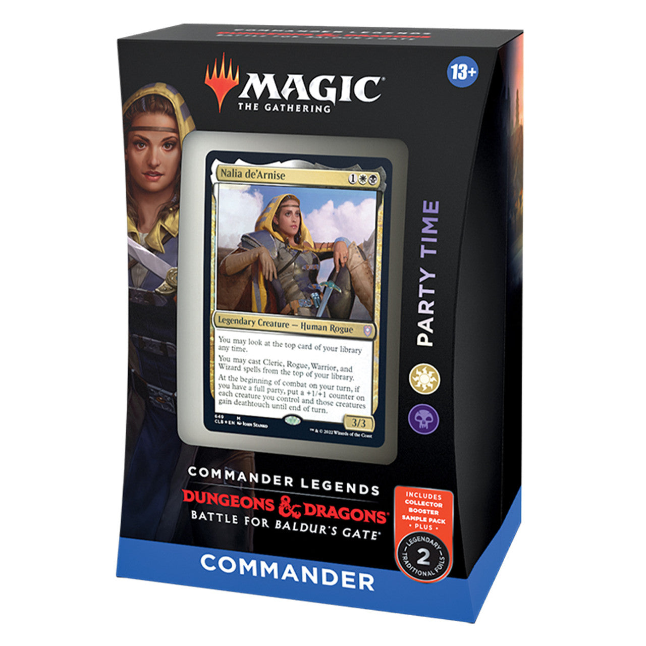 MAGIC THE GATHERING COMMANDER LEGENDS BALDURSGATE COMMAND DECK PARTY TIME