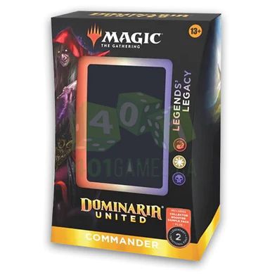 MAGIC THE GATHERING DOMINARIA UNITED COMMANDER DECK LEGENDS LEGACY