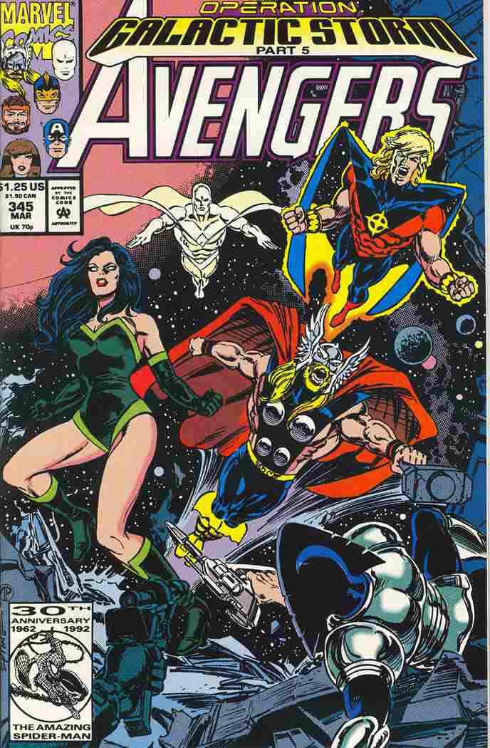 AVENGERS (1963) #345 NM-