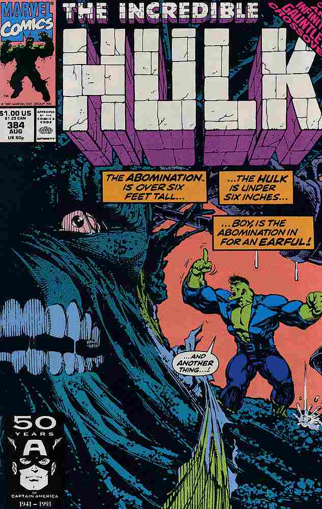 INCREDIBLE HULK (1962) #384 NM-