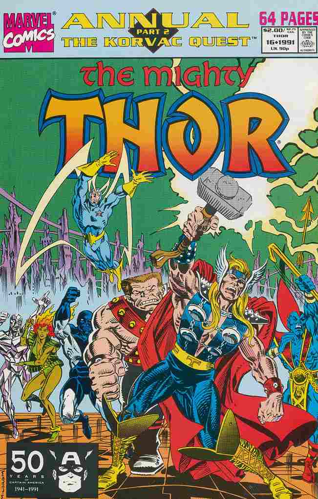 THOR (1962) ANNUAL #16 VF-