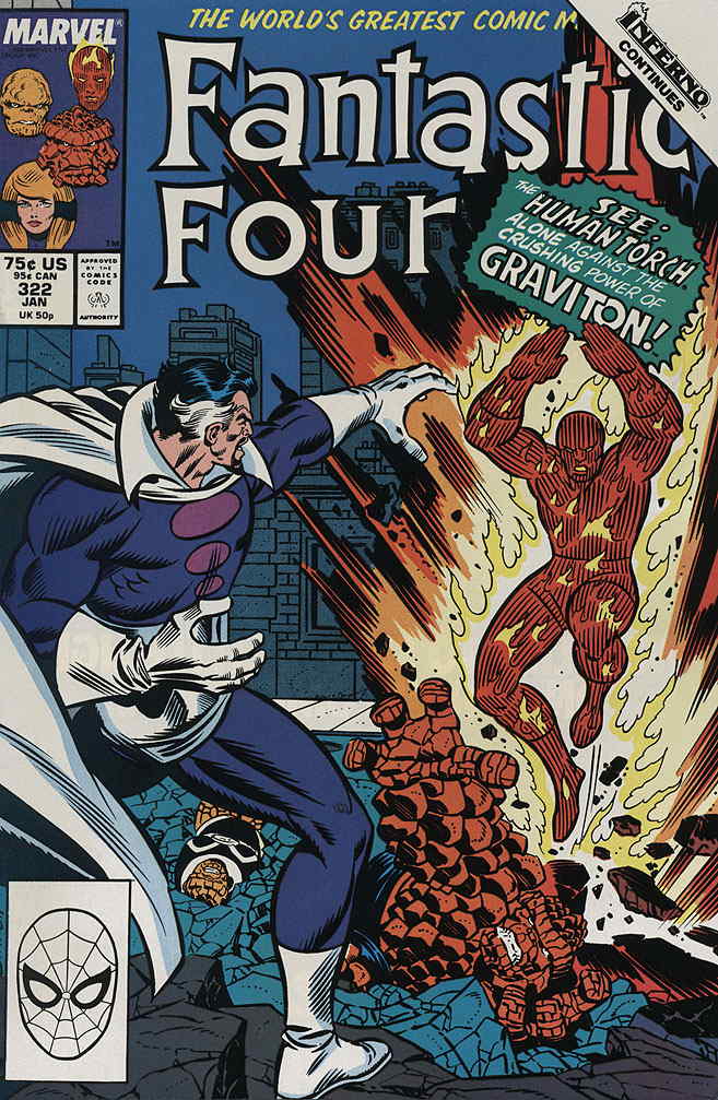 FANTASTIC FOUR (1961) #322 NM-