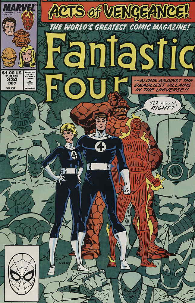 FANTASTIC FOUR (1961) #334 NM-