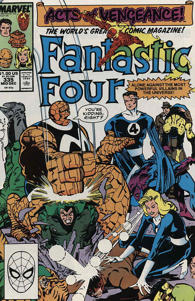 FANTASTIC FOUR (1961) #335 NM-
