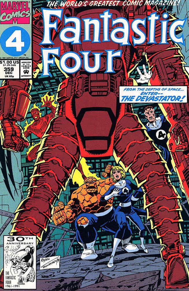 FANTASTIC FOUR (1961) #359 NM-