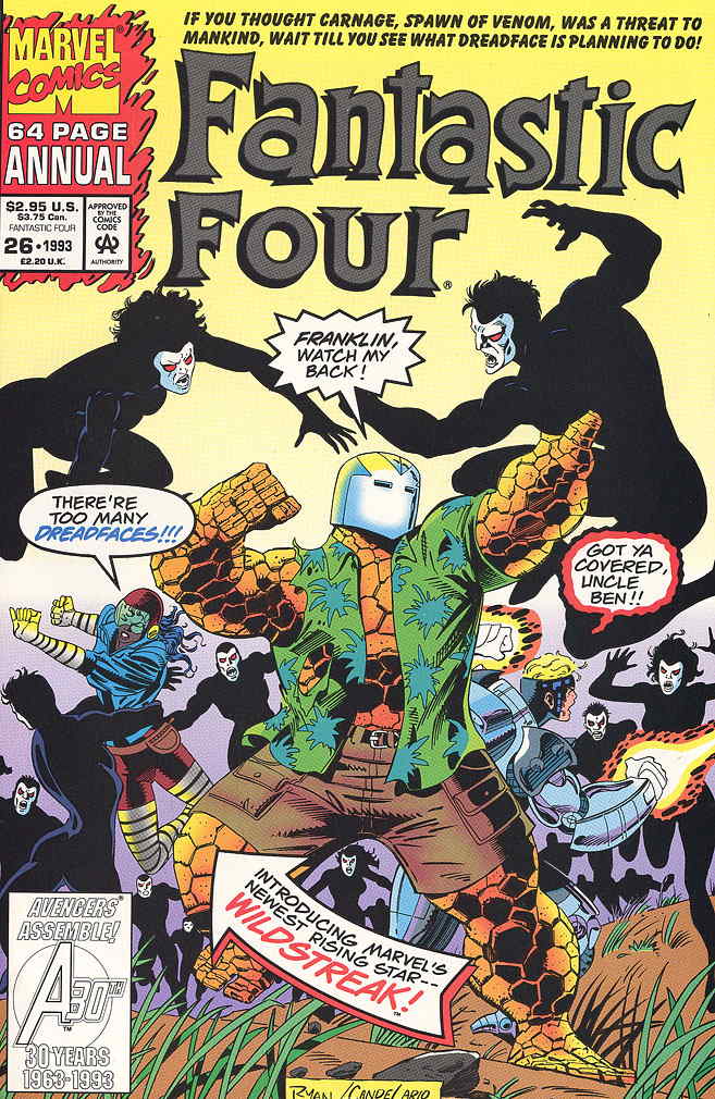 FANTASTIC FOUR ANNUAL #26 NM-