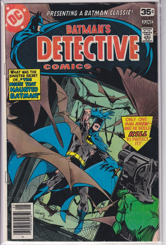 DETECTIVE COMICS #0477 VG