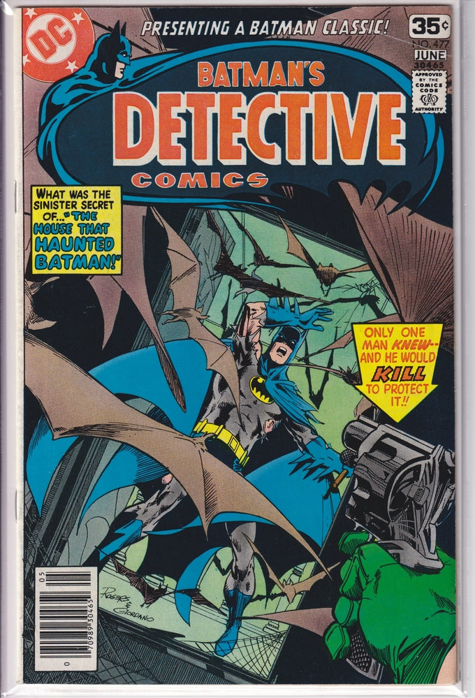 DETECTIVE COMICS #0477 FN+