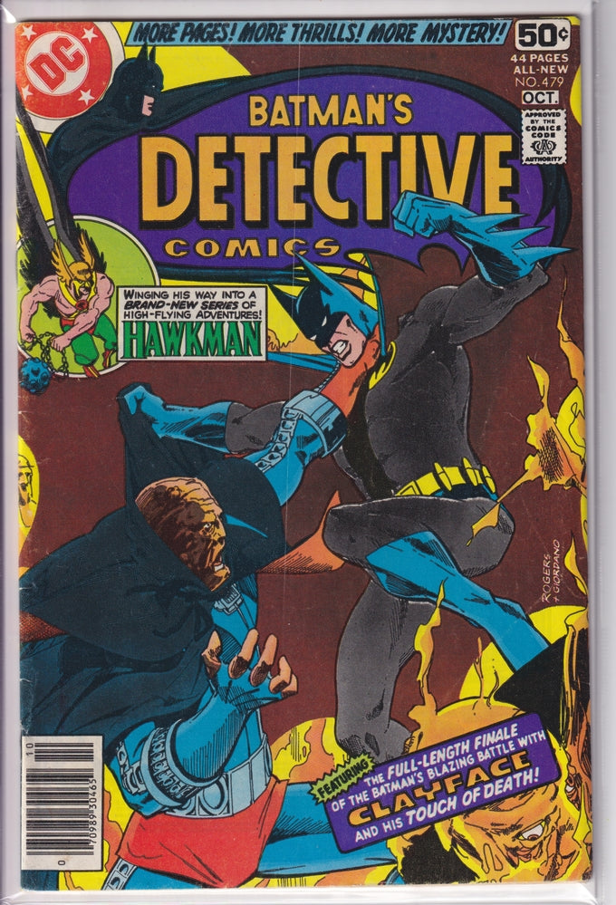 DETECTIVE COMICS #0479 VG+