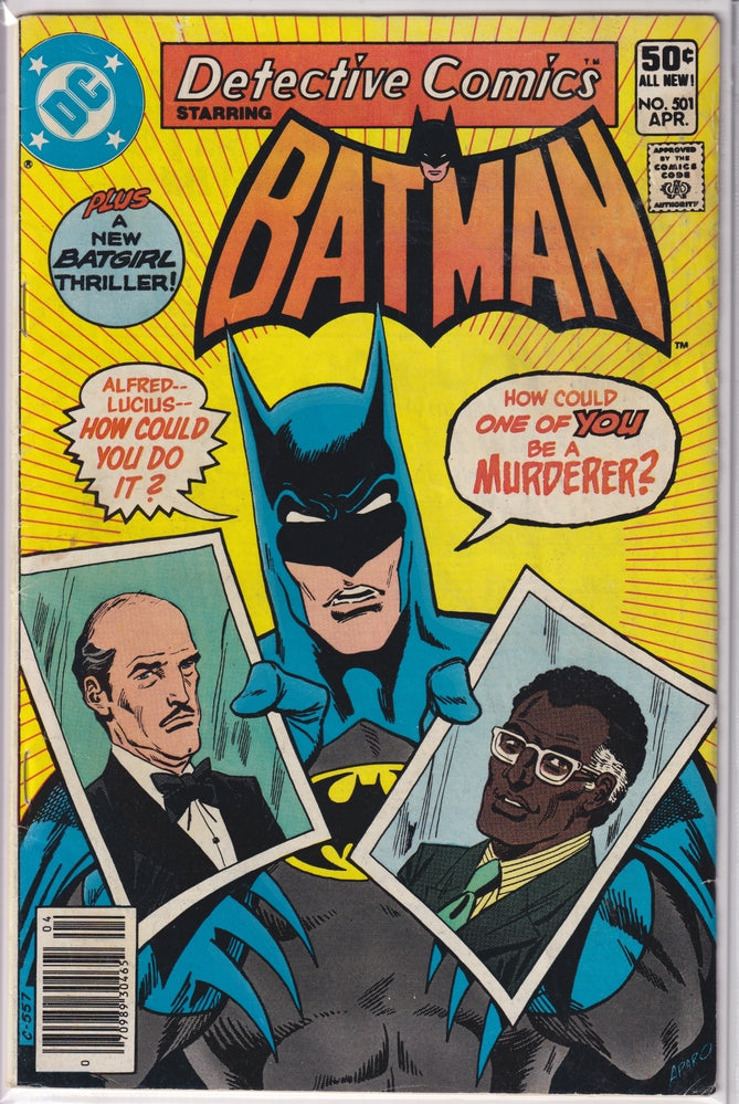 DETECTIVE COMICS #0501 VG