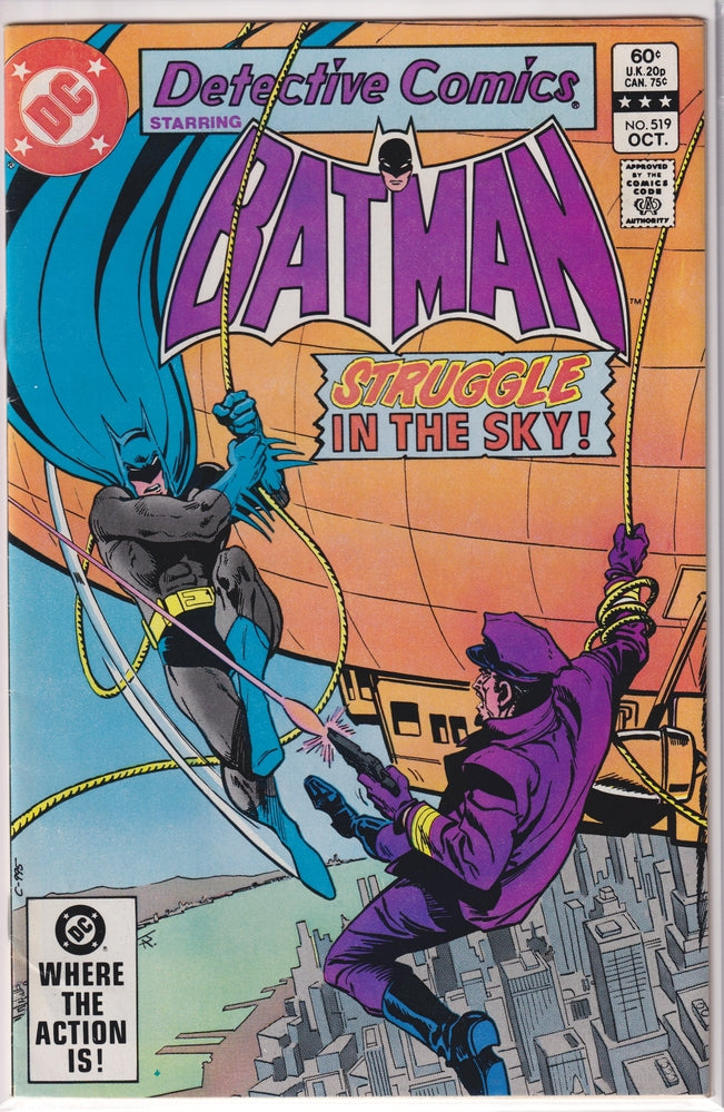 DETECTIVE COMICS #0519 VF-