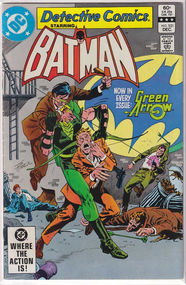 DETECTIVE COMICS #0521 FN+