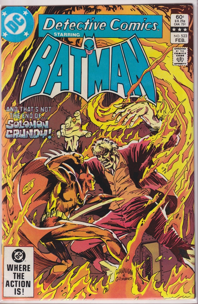 DETECTIVE COMICS #0523 VF