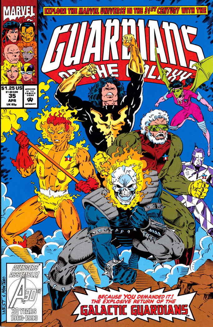 GUARDIANS OF GALAXY (1990) #35