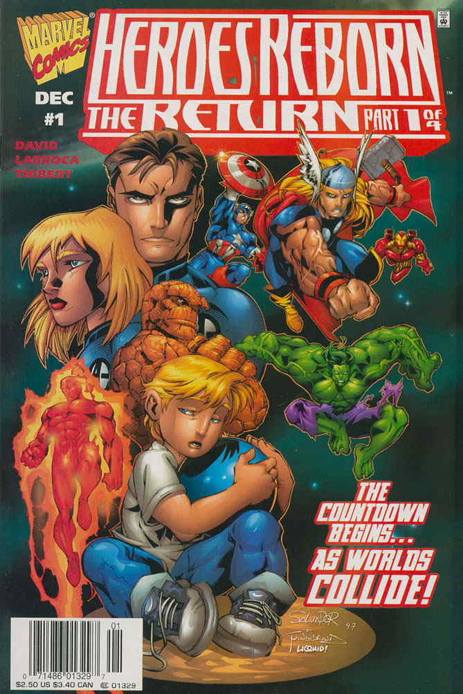 HEROES REBORN THE RETURN -SET- (#! TO #4)