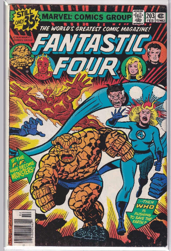 FANTASTIC FOUR (1961) #203 VG+
