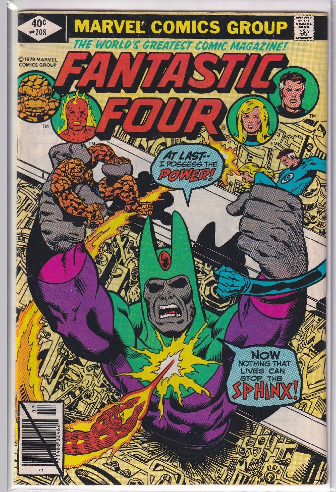 FANTASTIC FOUR (1961) #208 VG+
