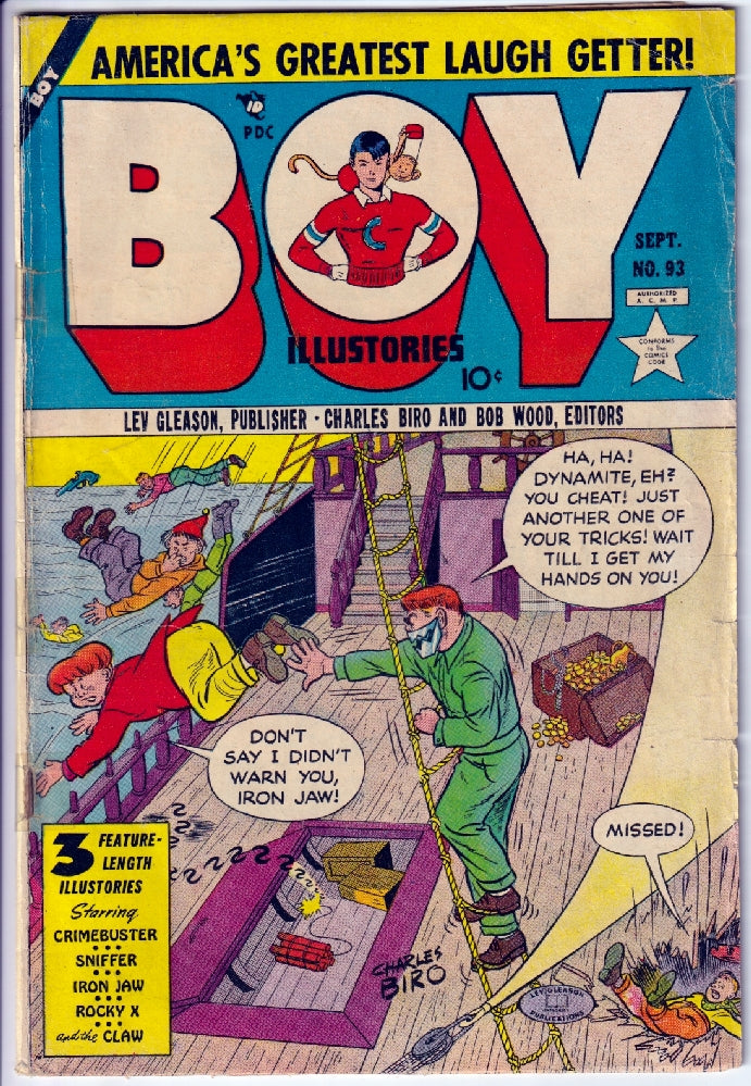 BOY COMICS #93 GD