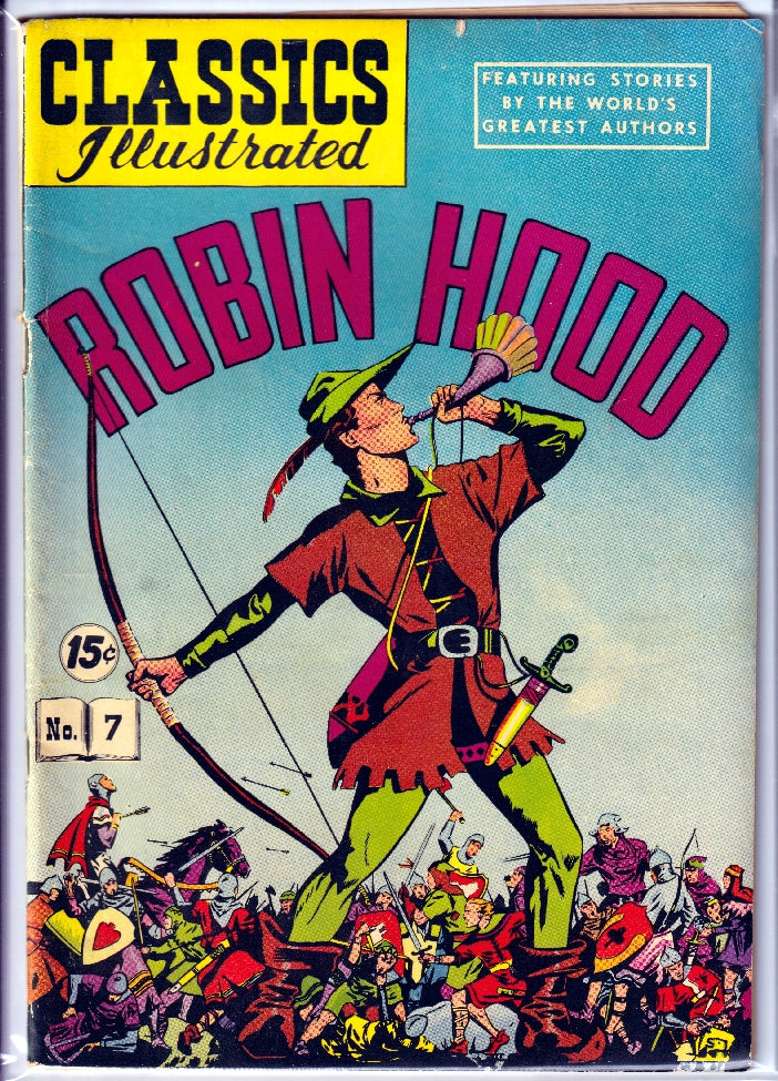 CLASSICS ILLUSTRATED #007-11 VG+