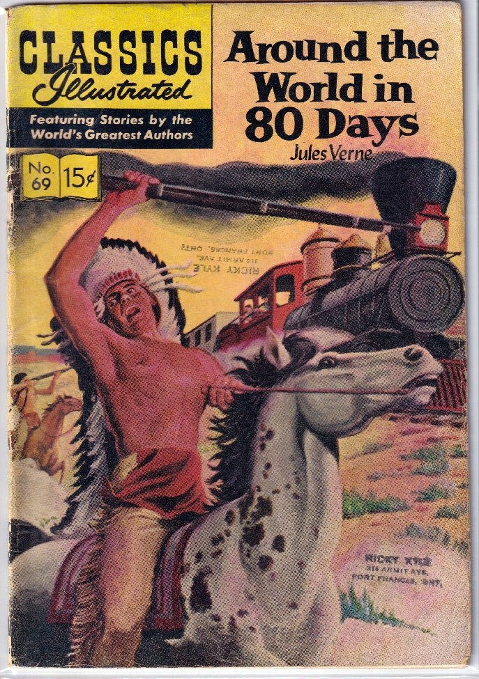 CLASSICS ILLUSTRATED #069-04 VG-
