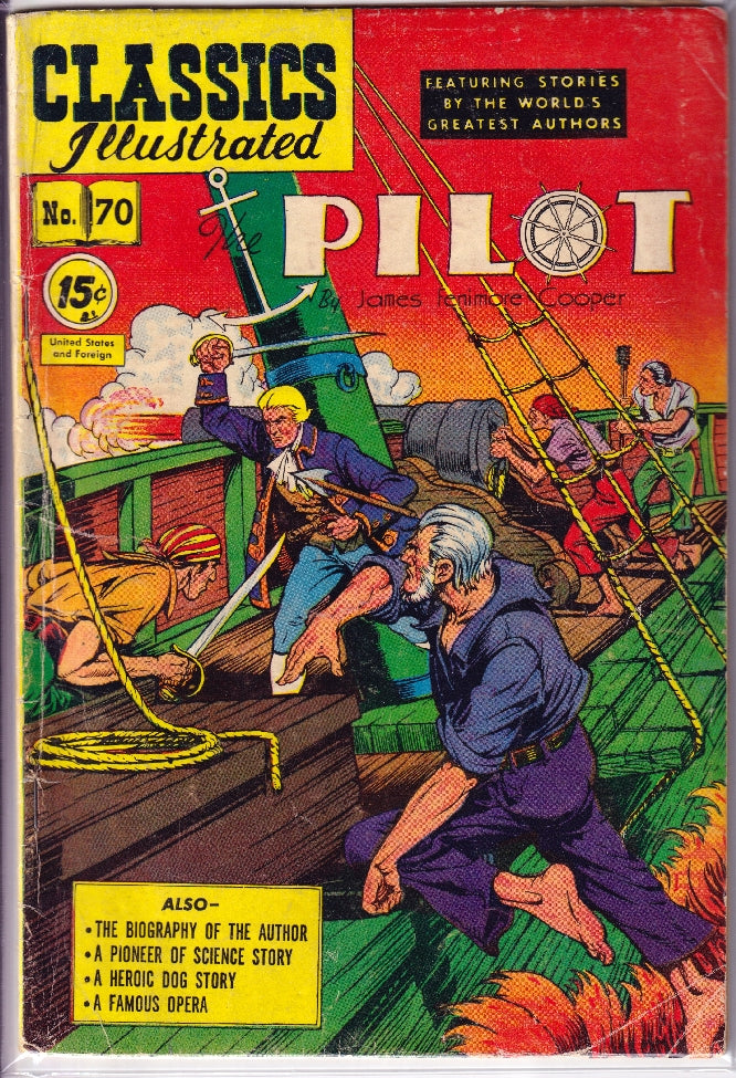 CLASSICS ILLUSTRATED #070-02 VG